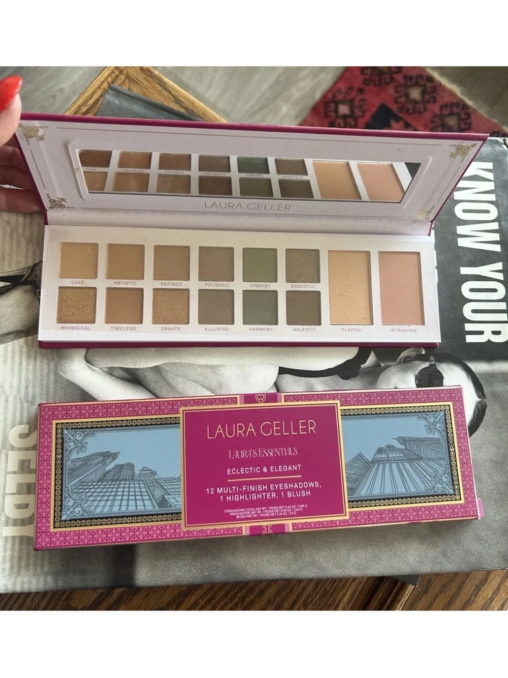 Laura Geller Laura’s Essentials Eclectic Elegant Eye Face Palette NEW BOX